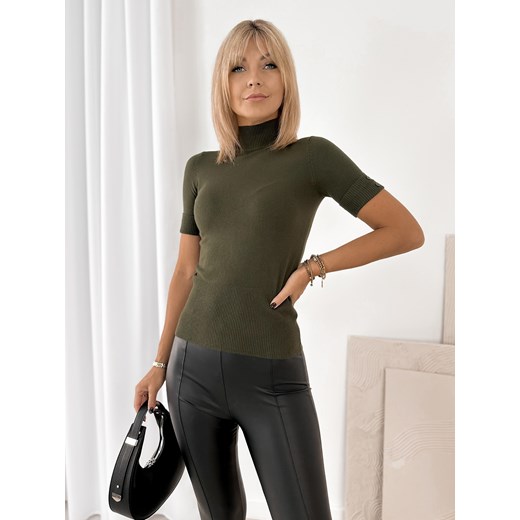sweter tarraco khaki one size ze sklepu UBRA w kategorii Swetry damskie - zdjęcie 185958706