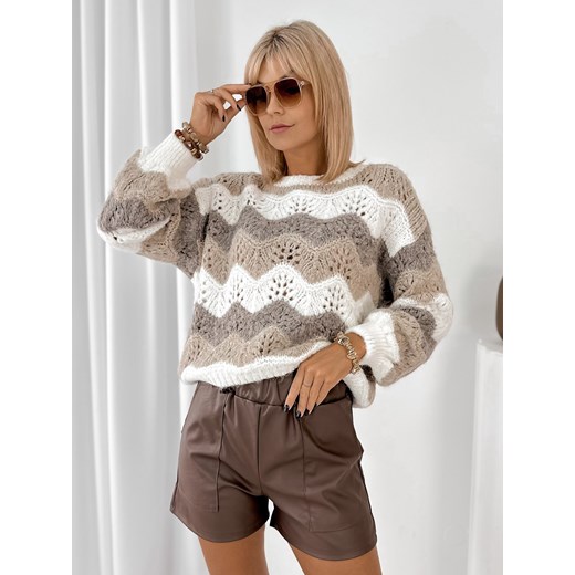 sweter fabiola one one size - id: prod-81808-group - marki UBRA - 185958766 sweter fabiola one one size ze sklepu UBRA w kategorii Swetry damskie - zdjęcie 185958766