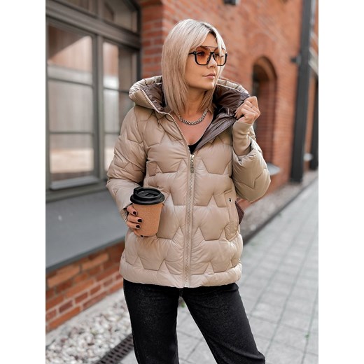 kurtka sufira beżowa m/38 ze sklepu UBRA w kategorii Kurtki damskie - zdjęcie 185959029