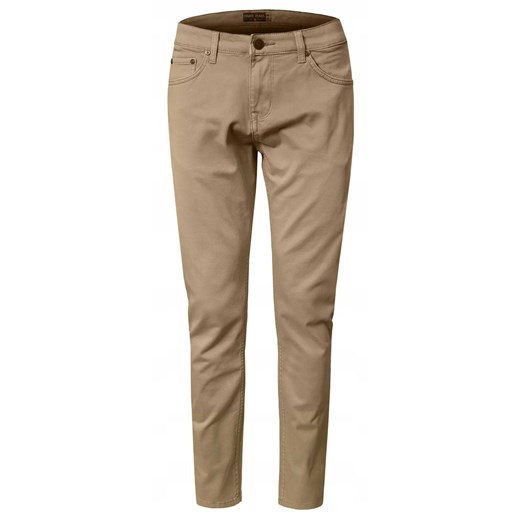 Bawełniane Spodnie Chinos, Regular - Pako Jeans - Beżowe SPPJNSpersBZ - id: 24050 - marki Pako Jeans - 185959546 Bawełniane Spodnie Chinos, Regular - Pako Jeans - Beżowe SPPJNSpersBZ ze sklepu JegoSzafa.pl w kategorii Spodnie męskie - zdjęcie 185959546