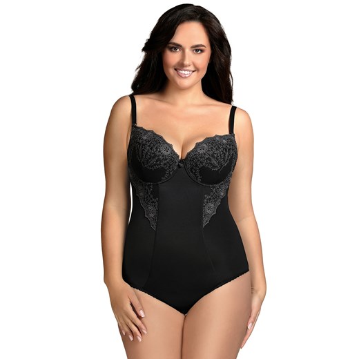 Vivisence 6001 Body wyszczuplające, czarny ze sklepu kontri.pl w kategorii Body damskie - zdjęcie 185959746