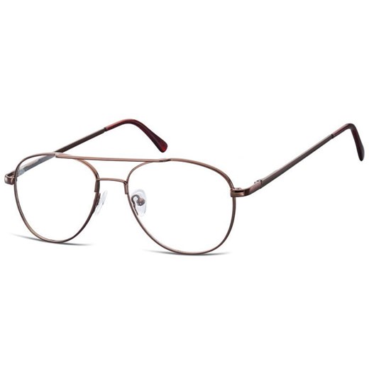 Pilotki zerówki Okulary Oprawki metalowe korekcyjne 791D ze sklepu Stylion w kategorii Okulary korekcyjne damskie - zdjęcie 185961895