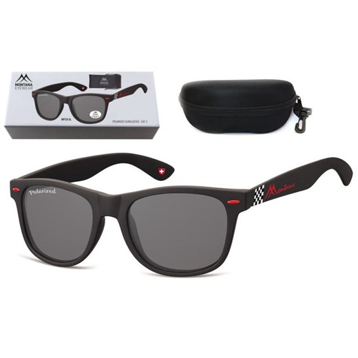 Duże Klasyczne Okulary Polaryzacyjne Nerdy Montana BOXMP2A-XL + pudełko - id: 2714 - marki Montana - 185961908 Duże Klasyczne Okulary Polaryzacyjne Nerdy Montana BOXMP2A-XL + pudełko ze sklepu Stylion w kategorii Zegarki - zdjęcie 185961908