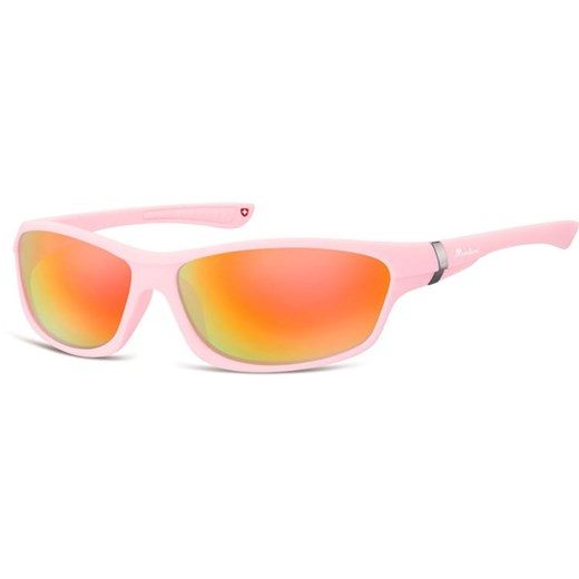 Okulary dziecięce sportowe różowe matowe lustrzane CS90D - id: 2791 - marki Montana - 185961948 Okulary dziecięce sportowe różowe matowe lustrzane CS90D ze sklepu Stylion w kategorii Zegarki - zdjęcie 185961948