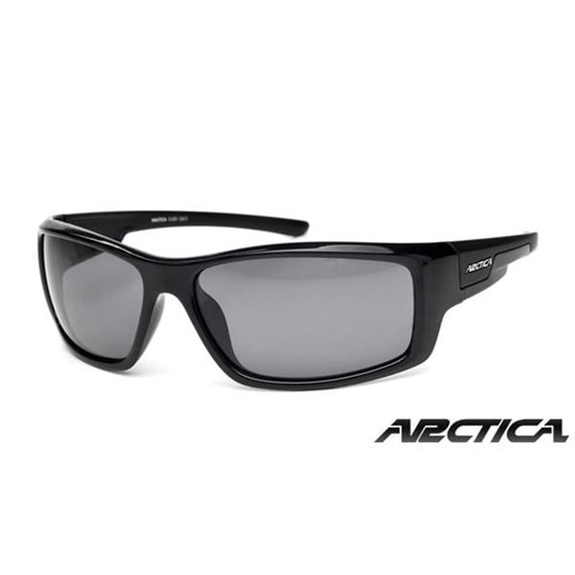 Okulary przeciwsłoneczne sportowe polaryzacyjne Arctica S-220 czarne ze sklepu Stylion w kategorii Okulary przeciwsłoneczne męskie - zdjęcie 185961949