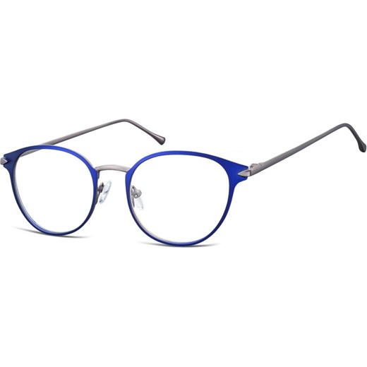 Oprawki okularowe kocie oczy damskie stalowe Sunoptic 940E granatowe - id: 2848 - marki Sunoptic - 185961996 Oprawki okularowe kocie oczy damskie stalowe Sunoptic 940E granatowe ze sklepu Stylion w kategorii Zegarki - zdjęcie 185961996