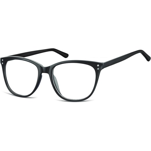 Okulary oprawki zerówki korekcyjne Unisex Sunoptic AC22 czarne ze sklepu Stylion w kategorii Zegarki - zdjęcie 185962009