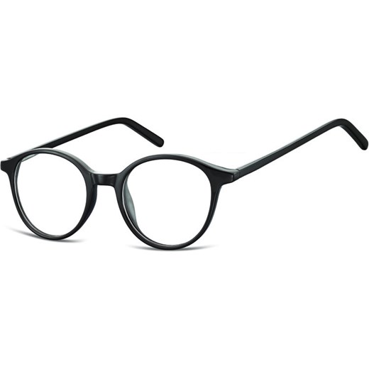 Okulary oprawki zerówki korekcyjne lenonki Unisex Sunoptic AC23 czarne ze sklepu Stylion w kategorii Zegarki - zdjęcie 185962015