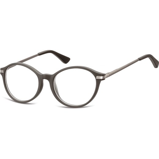 Okulary dziecięce zerówki okrągłe lenonki AK46F szary - id: 3026 - marki Sunoptic - 185962097 Okulary dziecięce zerówki okrągłe lenonki AK46F szary ze sklepu Stylion w kategorii Akcesoria dziecięce - zdjęcie 185962097
