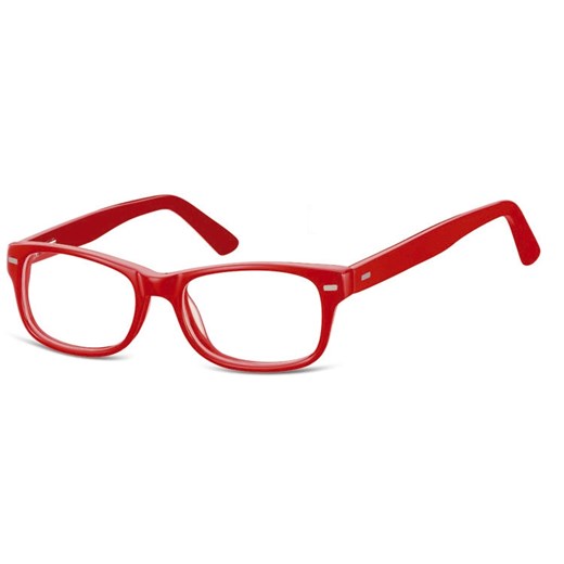 Okulary dziecięce zerówki Nerdy AK49 czerwone ze sklepu Stylion w kategorii Okulary przeciwsłoneczne męskie - zdjęcie 185962098