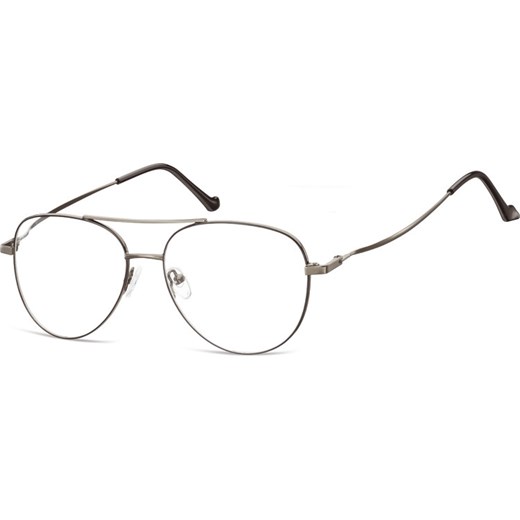 Okulary oprawki Pilotki zerówki metalowe korekcyjne 932B grafitowe + czarne - id: 3250 - marki Sunoptic - 185962197 Okulary oprawki Pilotki zerówki metalowe korekcyjne 932B grafitowe + czarne ze sklepu Stylion w kategorii Zegarki - zdjęcie 185962197
