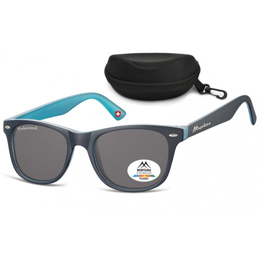 Okulary Nerdy Polaryzacyjne Montana MP10C granatowo-niebieskie - id: 3408 - marki Montana - 185962295 Okulary Nerdy Polaryzacyjne Montana MP10C granatowo-niebieskie ze sklepu Stylion w kategorii Zegarki - zdjęcie 185962295