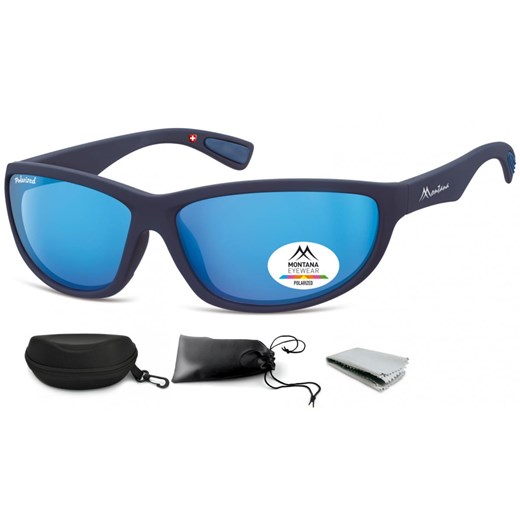Okulary Przeciwsłoneczne Polaryzacyjne sportowe lustrzane MONTANA SP312B ze sklepu Stylion w kategorii Zegarki - zdjęcie 185962438