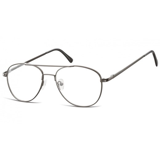 Okulary oprawki dziecięce zerówki Pilotki MK3-44A ciemno-grafitowe - id: 3840 - marki Sunoptic - 185962527 Okulary oprawki dziecięce zerówki Pilotki MK3-44A ciemno-grafitowe ze sklepu Stylion w kategorii Zegarki - zdjęcie 185962527