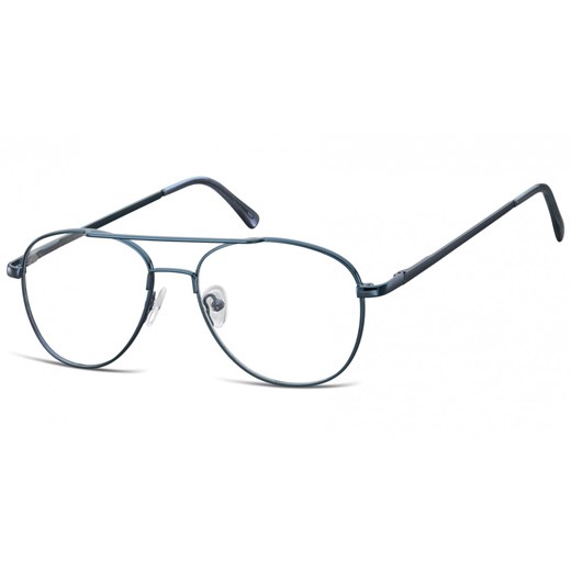 Okulary oprawki dziecięce zerówki Pilotki MK3-44C ciemno-niebieskie ze sklepu Stylion w kategorii Zegarki - zdjęcie 185962529