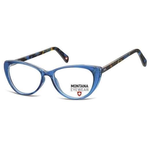 Okulary oprawki korekcyjne Kocie Montana MA57C niebieskie ze sklepu Stylion w kategorii Okulary korekcyjne damskie - zdjęcie 185962595