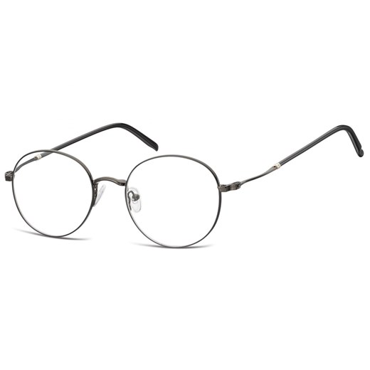 Lenonki okrągłe Okulary oprawki optyczne 927F czarne ze sklepu Stylion w kategorii Okulary korekcyjne męskie - zdjęcie 185962606