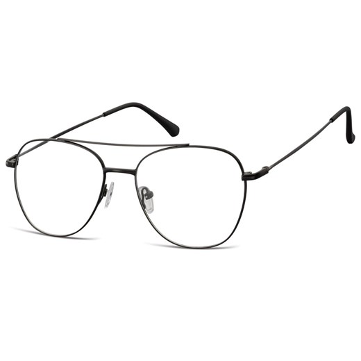 Oprawki okulary Pilotki zerówki korekcyjne 922B czarne - id: 4004 - marki Sunoptic - 185962625 Oprawki okulary Pilotki zerówki korekcyjne 922B czarne ze sklepu Stylion w kategorii Zegarki - zdjęcie 185962625