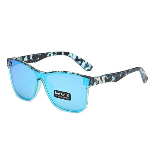 Męskie Okulary przeciwsłoneczne pełne MAXAIR z filtrem UV400 Blue ST-MAX2C ze sklepu Stylion w kategorii Okulary przeciwsłoneczne męskie - zdjęcie 185962668