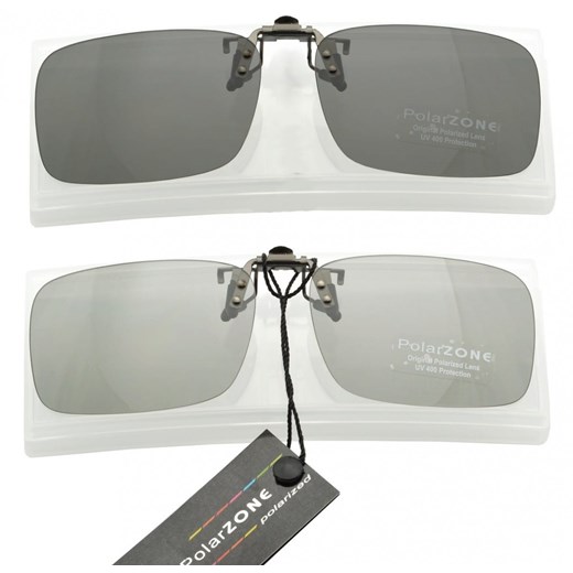 Nakładki na okulary Fotochromowe Polaryzacyjne POLARZONE NAFP-305 ze sklepu Stylion w kategorii Zegarki - zdjęcie 185962687