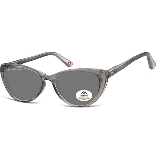 OKULARY Polaryzacyjne Przeciwsłoneczne KOCIE Oczy Damskie Flex MP43D szare - id: 4302 - marki Montana - 185962777 OKULARY Polaryzacyjne Przeciwsłoneczne KOCIE Oczy Damskie Flex MP43D szare ze sklepu Stylion w kategorii Okulary przeciwsłoneczne damskie - zdjęcie 185962777
