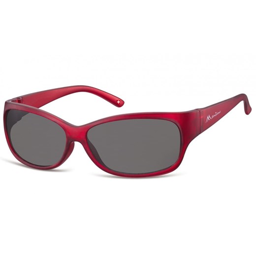 Okulary dziecięce sportowe Montana Unisex czerwone matowe 966B ze sklepu Stylion w kategorii Zegarki - zdjęcie 185962839