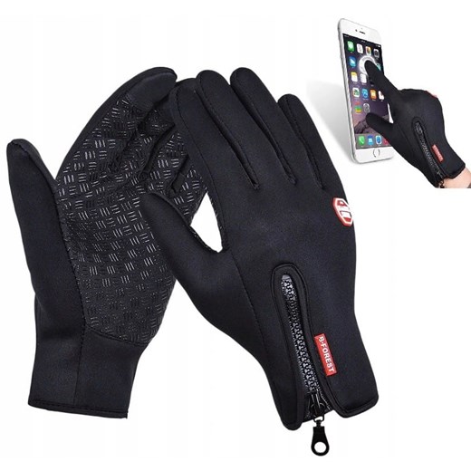 Rękawice zimowe dotykowe na rower RKW2-XL rozm. XL ze sklepu Stylion w kategorii Rękawiczki męskie - zdjęcie 185963017