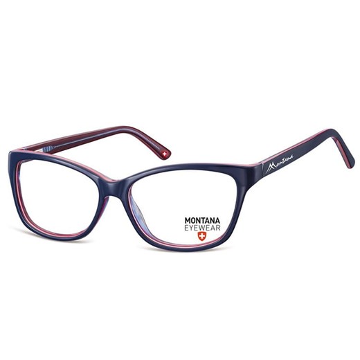 Kocie okulary oprawki granatowe Montana MA80C ze sklepu Stylion w kategorii Zegarki - zdjęcie 185963089