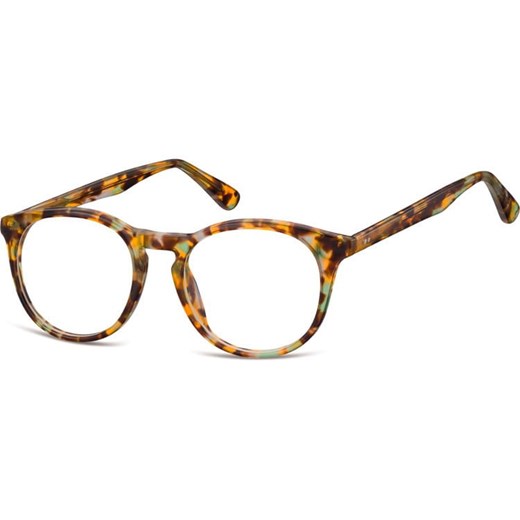 Okrągłe okulary oprawki zerowki korekcyjne Sunoptic AC45D ze sklepu Stylion w kategorii Zegarki - zdjęcie 185963096