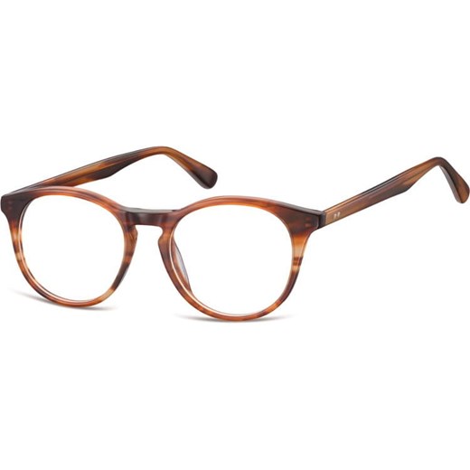 Okrągłe okulary oprawki zerowki korekcyjne Sunoptic AC45G ze sklepu Stylion w kategorii Zegarki - zdjęcie 185963099