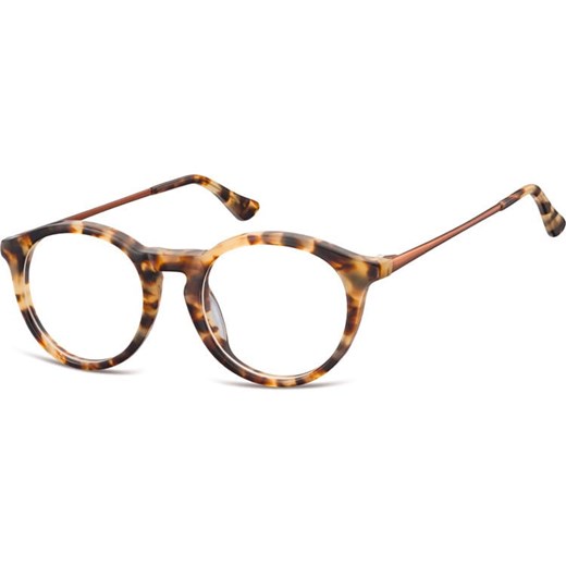 Okrągłe okulary oprawki zerowki korekcyjne Sunoptic AC47B ze sklepu Stylion w kategorii Zegarki - zdjęcie 185963106