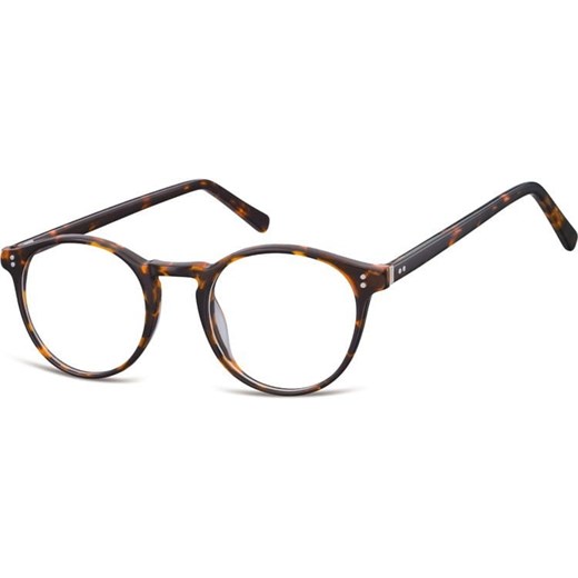 Okrągłe okulary oprawki zerowki korekcyjne Sunoptic AC43A ze sklepu Stylion w kategorii Zegarki - zdjęcie 185963146