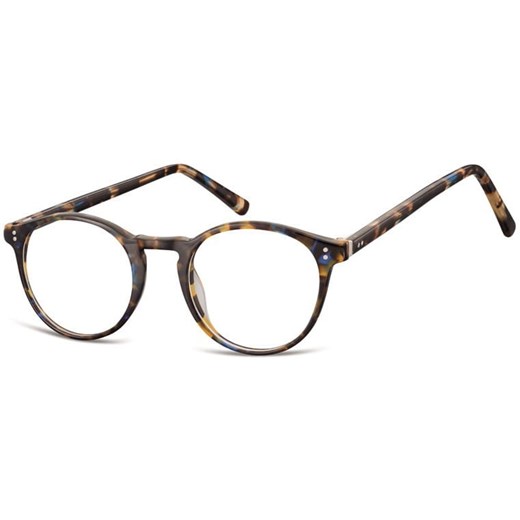 Okrągłe okulary oprawki zerowki korekcyjne Sunoptic AC43C ze sklepu Stylion w kategorii Zegarki - zdjęcie 185963148