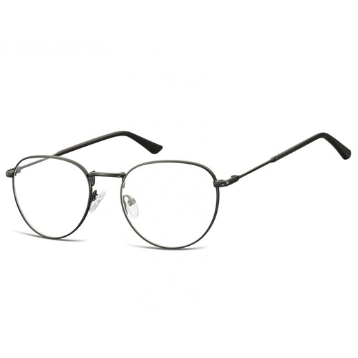 Okulary oprawki owalne Lenonki optyczne 920F czarne ze sklepu Stylion w kategorii Okulary korekcyjne damskie - zdjęcie 185963207