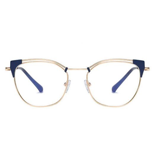 Okulary kocie do komputera damskie z filtrem BLUE Light zerówki 2565-1 ze sklepu Stylion w kategorii Okulary zerówki damskie - zdjęcie 185963309