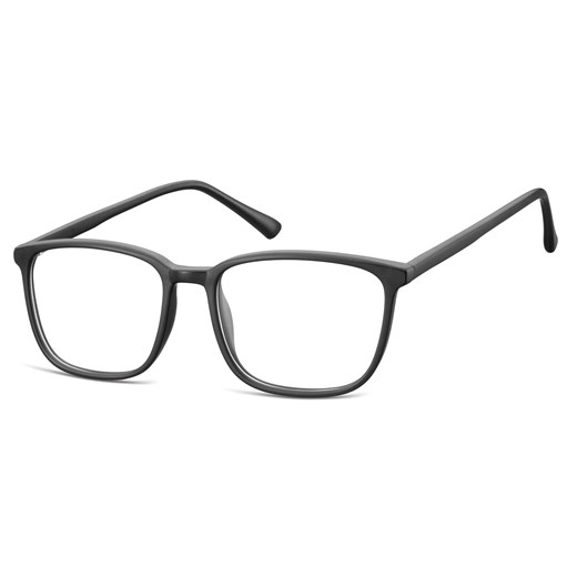 Okulary oprawki korekcyjne Nerdy zerówki Sunoptic CP128 czarne ze sklepu Stylion w kategorii Okulary korekcyjne męskie - zdjęcie 185963317