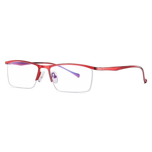 Okulary pod żyłkę do komputera TV smartfona BLUE LIGHT zerówki bordowe 2597B ze sklepu Stylion w kategorii Okulary przeciwsłoneczne damskie - zdjęcie 185963576