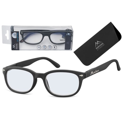 Okulary z filtrem Do Czytania i Komputera z Antyrefleksem Montana BLF70 moc: +1 ze sklepu Stylion w kategorii Okulary przeciwsłoneczne damskie - zdjęcie 185963696