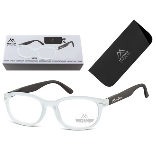 Okulary do Czytania asferyczne Montana BOX70E moc: +2 ze sklepu Stylion w kategorii Okulary korekcyjne damskie - zdjęcie 185963896