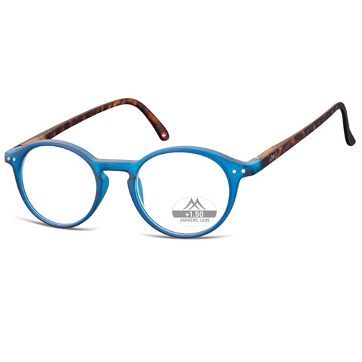 Asferyczne Okulary Lenonki do Czytania Montana Plusy MR65e moc: +2,5 ze sklepu Stylion w kategorii Okulary korekcyjne damskie - zdjęcie 185963916