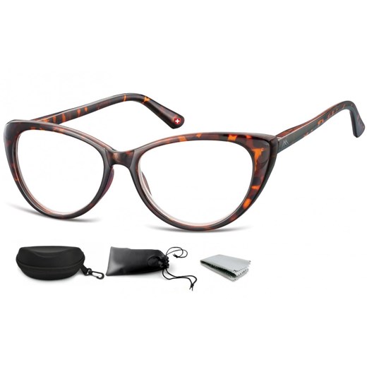 Plusy Okulary Do Czytania moc: +3 damskie Kocie MR64A ze sklepu Stylion w kategorii Okulary przeciwsłoneczne damskie - zdjęcie 185963966