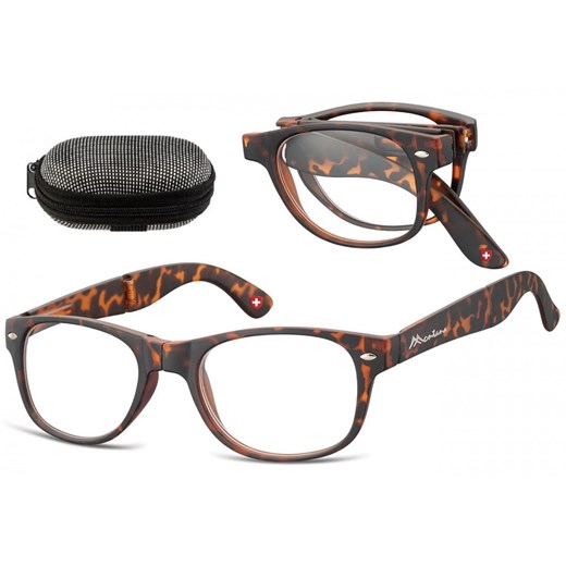 Składane Asferyczne Okulary do Czytania moc: +1,50 Montana MFR61A ze sklepu Stylion w kategorii Okulary korekcyjne damskie - zdjęcie 185964017