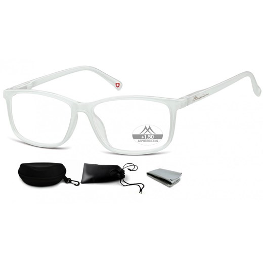 Asferyczne Okulary do Czytania Montana Plusy MR62 moc: +1,5 ze sklepu Stylion w kategorii Okulary korekcyjne damskie - zdjęcie 185964039