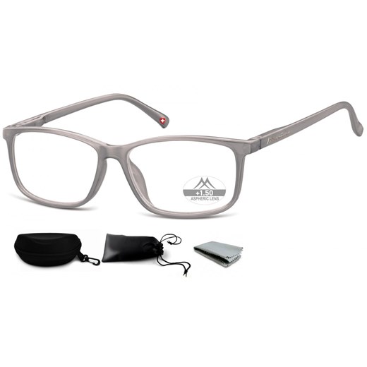 Asferyczne Okulary do Czytania Montana Plusy MR62A moc: +1,5 ze sklepu Stylion w kategorii Okulary przeciwsłoneczne damskie - zdjęcie 185964046
