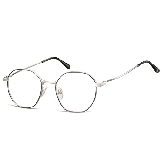 Okulary zerówki korekcyjne owalne L126B grafitowo czarne ze sklepu Stylion w kategorii Okulary korekcyjne damskie - zdjęcie 185964157