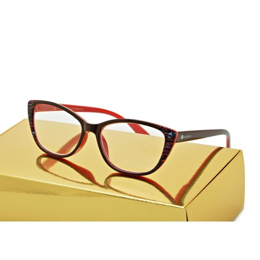 Plusy Okulary Kocie Oczy do Czytania moc: +3,5 z flexami ST307 ze sklepu Stylion w kategorii Okulary korekcyjne damskie - zdjęcie 185964206