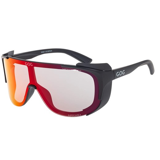 Górskie okulary fotochromowe przeciwsłoneczne z osłonkami GOG E492-1 w kat.2-4 - id: 504 - marki Gog - 185964316 Górskie okulary fotochromowe przeciwsłoneczne z osłonkami GOG E492-1 w kat.2-4 ze sklepu Stylion w kategorii Okulary przeciwsłoneczne męskie - zdjęcie 185964316