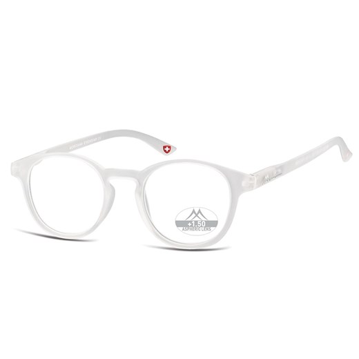 Asferyczne Okulary Lenonki do Czytania moc: +2.50 Plusy Montana MR52D ze sklepu Stylion w kategorii Zegarki - zdjęcie 185964389