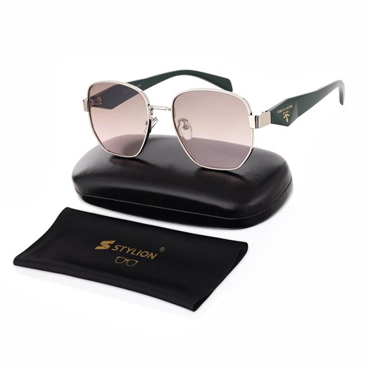Damskie okulary przeciwsłoneczne REBECCA MOORE Milano z filtrem UV400 STL19E - id: 513 - marki Stylion - 185964405 Damskie okulary przeciwsłoneczne REBECCA MOORE Milano z filtrem UV400 STL19E ze sklepu Stylion w kategorii Okulary przeciwsłoneczne damskie - zdjęcie 185964405