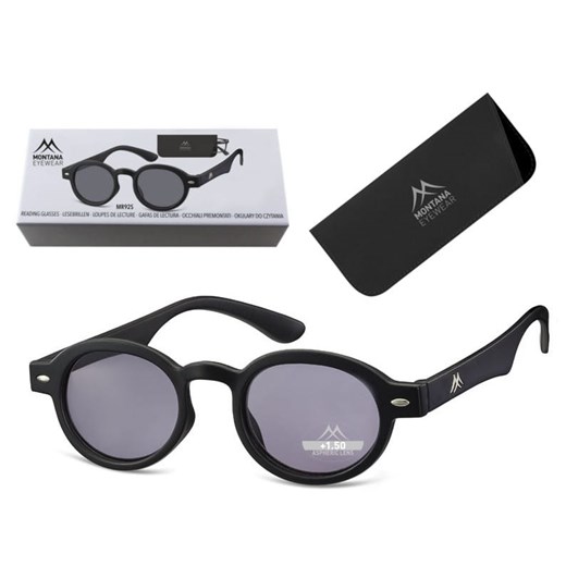 Przyciemniane Asferyczne Okulary do czytania Lenonki Montana MR92S moc: +2.5 ze sklepu Stylion w kategorii Okulary korekcyjne damskie - zdjęcie 185964469